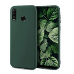 Θήκη Σιλικόνης Soft TPU Back Cover Για Huawei P30 Lite - Πράσινο Σκούρο