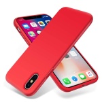 Θήκη Σιλικόνης Soft TPU Back Cover | Iphone X/XS Κόκκινο