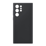 Θήκη Σιλικόνης Back Cover για Samsung Galaxy S22 Ultra - Μαύρο