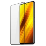 5D Full Cover Προστασία Οθόνης Tempered Glass 9H Black για Xiaomi Redmi Note 10/Note 10S/Poco M5S