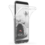 Θήκη Σιλικόνης Μπρος/Πίσω Για Huawei P SMART - Διάφανη