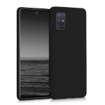 Θήκη Σιλικόνης Soft TPU Back Cover | Samsung A71 Μαύρο
