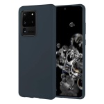 Θήκη Σιλικόνης Soft TPU Back Cover | Samsung S20 Ultra Μπλέ Σκούρο