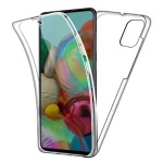 Θήκη Σιλικόνης Μπρος/Πίσω | Samsung M51 Διάφανη
