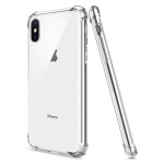 Θήκη Σιλικόνης Antishock για iPhone XS Max - Διάφανη