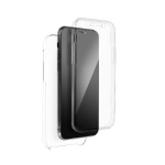 Θήκη Σιλικόνης 360° Μπρός - Πίσω Για Huawei Y6P - Διάφανη