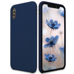 Θήκη Σιλικόνης για iPhone X/XS - Μπλε