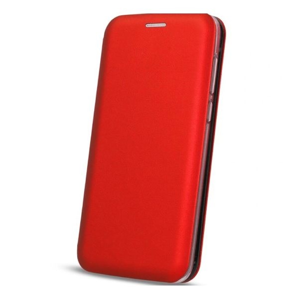 6031452985 OEM Θήκη Βιβλίο Smart Magnet Elegance Για Samsung A12 Κόκκινο - Image 1