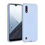 Θήκη Σιλικόνης Soft TPU Back Cover | Samsung A01 Γαλάζιο