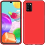Θήκη Σιλικόνης για Samsung Galaxy A02S – Κόκκινη