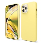 OEM Θήκη Σιλικόνης Soft TPU Back Cover | Iphone 12/Iphone 12 Pro Κίτρινο