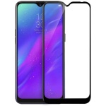 Full Glue Tempered Glass Black 9H για Realme C11 Μαύρο