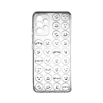 Θήκη Σιλικόνης με Emoji για Samsung A32 5G - Διαφανές