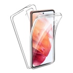 Θήκη Σιλικόνης Μπρος/Πίσω | Samsung S21 Plus Διάφανη