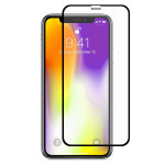 5D Full Cover Προστασία Οθόνης Tempered Glass 9H για IPHONE X / XS - Μαύρο