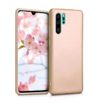 Θήκη Σιλικόνης Soft TPU Back Cover Για Huawei P30 Pro - Metallic Χρυσό