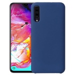 Θήκη Σιλικόνης Soft TPU Back Cover | Samsung A70 Μπλέ Σκούρο