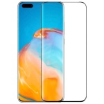 Full Cover Full Glue Προστασία Οθόνης Tempered Glass 9H για Huawei P40 Pro / P40 Pro Plus - Μαύρο
