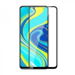 Προστασία Οθόνης Full Face Full Glue Tempered Glass για Xiaomi Redmi Note 9s/9 Pro/9 Pro Max Χρώμα: Μαύρο