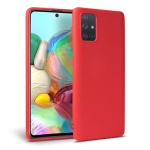 Θήκη Σιλικόνης για Samsung Galaxy A03S/A02S – Κόκκινη