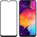 Samsung Galaxy A40 A405F Full Cover 9H Tempered Glass Screen Protector with Full Glue Black (oem) - Image 2