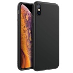 Θήκη Σιλικόνης για iPhone XS MAX Χρώμα: Μαύρη