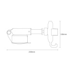 Baseus Gravity Βάση Στήριξης για Ταμπλό Αυτοκινήτο (SUYL-TK01) black - Image 4