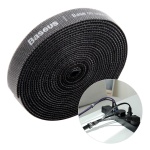 Baseus Rainbow Circle Velcro Straps ACMGT-F01 Δεματικό Καλωδίων 3m (Μαύρο)