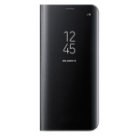 OEM Θήκη Clear View Stand Cover για Xiaomi Redmi S2 - Μαύρο