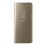 OEM Θήκη Clear View Stand Cover για Xiaomi Redmi Note 7/7 Pro - Χρυσό