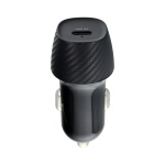 Car charger QWE Carbon Type C 3.0 PD20W CC281-1C black