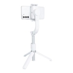 Combo selfie stick with tripod and remote control bluetooth GIMBAL STABILIZER White SSTR-L08