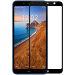 Full Cover Προστασία Οθόνης Tempered Glass 9H για Xiaomi Redmi 7A - Μαύρο