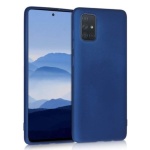 Θήκη Σιλικόνης Soft TPU Back Cover | Samsung A71 Μπλέ