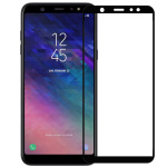 5D Full Cover Προστασία Οθόνης Tempered Glass 9H για Samsung Galaxy A6 PLUS 2018 - Μαύρο