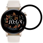 Full Face Tempered Glass Huawei Watch GT2E 46MM Χρώμα: Μαύρο