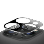 USAMS Camera Lens Glass iPhone 12 Pro Max 6.7” Metal Czarny/Black