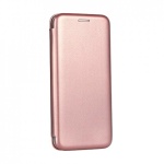 OEM Θήκη Βιβλίο Smart Magnet Elegance για Huawei Honor 7X - Χρώμα:Ροζ-Χρυσό