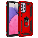 Θήκη Motomo Tough Armor With Ring για Samsung Galaxy A33 - Κόκκινο