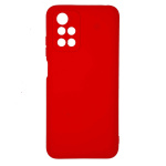 Θήκη Πλάτης Σιλικόνης Soft Back Cover για xiaomi poco M4 pro 4G – Χρώμα: Κόκκινο