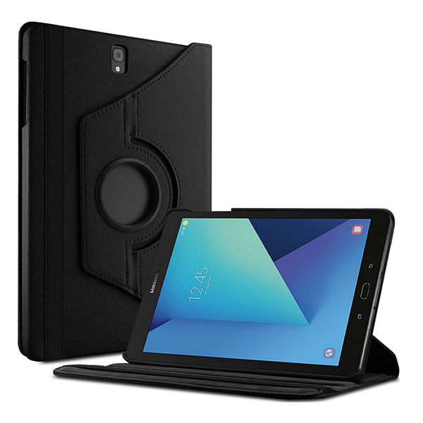 ROTATEBOOKTABLETBLACKT820 Περιστρεφόμενη Θήκη Με Βάση Στήριξης για Samsung Galaxy Tab S3 9.7'' T820/T825 - Μαύρο - Image 1