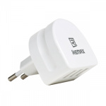 Φορτιστής REMAX RP-U31 Moon-Charger Plug Για Smartphones 5V/3.0A 3 x USB – Λευκό
