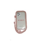 OEM Θήκη Σιλικόνης TPU με Λουράκι Λαιμού για Apple iPhone 12 / 12 Pro 6.1 - Διάφανη