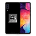 Meme Cat - Samsung A50/A30s θήκη + Δώρο Ring Holder