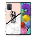 Marble Pineapple - Samsung A51 θήκη+ Δώρο Ring Holder