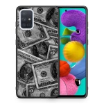 Money Dollars - Samsung A51 θήκη+ Δώρο Ring Holder
