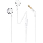 JBL Ακουστικά Tune 205 Handsfree In Ear - Λευκό-Ασημί