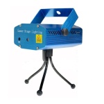 Φωτορυθμικό Laser YX-09 Μίνι Κόκκινο & Πράσινο Ολογραφικό Προβολέα Λέιζερ 100 / 50mW Χριστουγεννιάτικος & Πάρτι Διακοσμητικός Φωτισμός