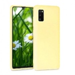 Θήκη Σιλικόνης για Samsung Galaxy A41 - Κίτρινο