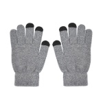 Touch screen gloves TRIANGLE for Man grey M